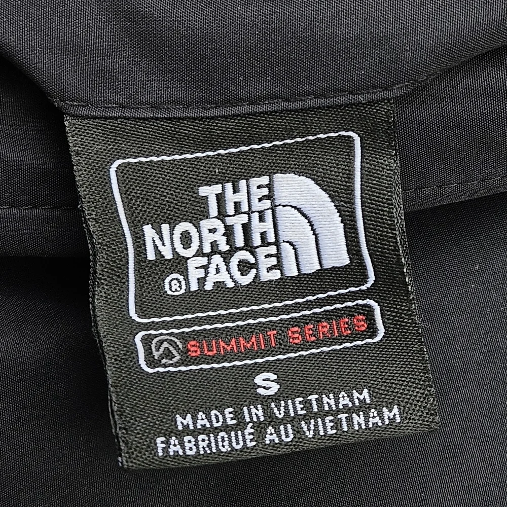 The North Face Summit Series Reversible Jacket Black Zip Up Coat Mens Size Small